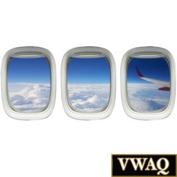 Airplane Window, Plane Window Decal - Aviation Wall Decor, Aircraft Art Windows Vwaq-Ppw27 - thumbnail 2