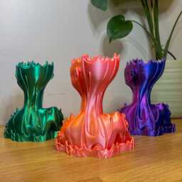 Melted Woman Head Planter Artistic Goddess Decor, Eco-Friendly - thumbnail 3