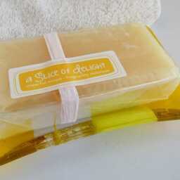 Fused Glass Soap Dish in Yellow By Bprdesigns - thumbnail 4