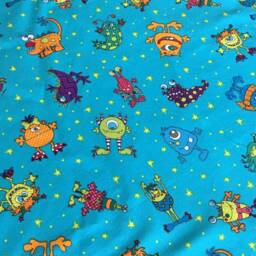 Monster Pillow Case - Cute Monsters Standard Alien Space - thumbnail 2