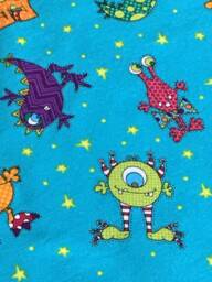 Monster Pillow Case - Cute Monsters Standard Alien Space