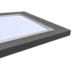 Scandi Slate Grey Picture Frame With Pink Mount - thumbnail 4