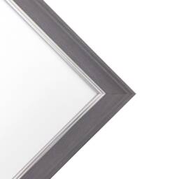 Scandi Slate Grey Picture Frame With Pink Mount - thumbnail 2