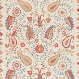 Lakai Printed Embroidery in Honey Or Ivory - One Pillow - thumbnail 2