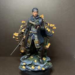 The Storm That Slaughters - Ghost Samurai Feudal Japan Legend Jin Sakai Resin Figure 16K - thumbnail 2