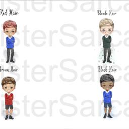 Personalised Kids First Day Of School Gift, 2025 Day, Ribbon Bauble, Grandson, Son, Nephew, Keepsake - thumbnail 2