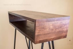 Mid-Century Inspired Console Table, Entry Sofa Table With Hairpin Legs - thumbnail 1