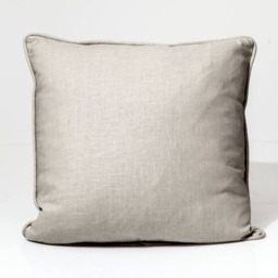 Gray Ikat Pillow Cover, Kravet Designer Fabric, Linen Back - thumbnail 2