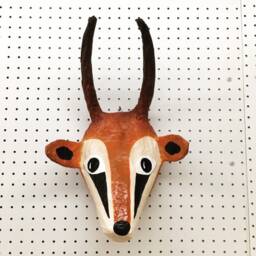Paper Mache Gazelle Head, Olivia - thumbnail 2