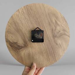 Personalized Doctor Gift/Engraved Wood Clock, Medical Emblem - thumbnail 3