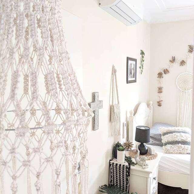 Macrame Chandelier/Lantern - Poppy - image 1