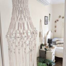 Macrame Chandelier/Lantern - Poppy - thumbnail 3