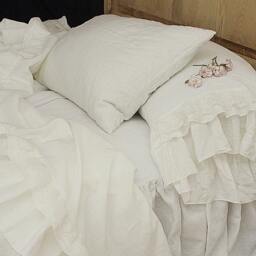 "Linen Top Decorative Sheet " - thumbnail 3