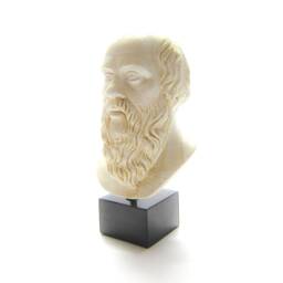 Socrates Cast Of Stone , Reproduction From Vatican Museum Rome - thumbnail 3