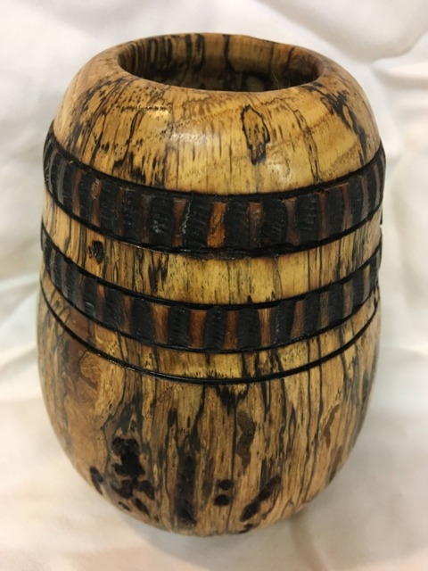 Hand-Turned Oak Bowl