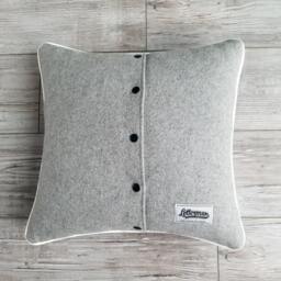 Byu, Block Logo Letterman Pillow, Brigham Young University, Byu Cougars - thumbnail 2