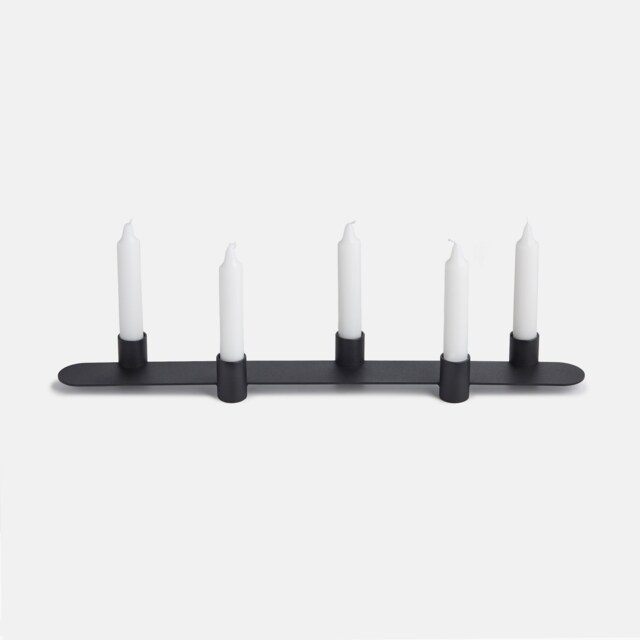 Minimalist Candle Holder, Holds 5x 3/4 - image 1