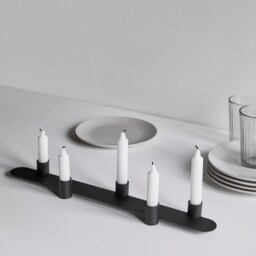 Minimalist Candle Holder, Holds 5x 3/4 - thumbnail 2