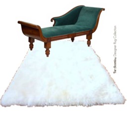 Handmade Faux Fur Sheepskin Rug - Plush Shag Area Rug, Usa - thumbnail 2