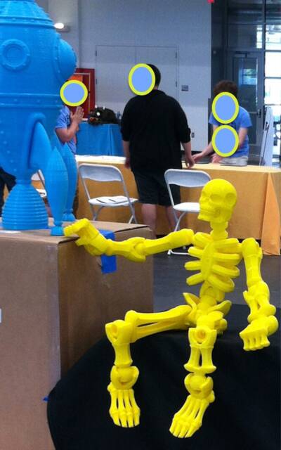 Large Articulated Skeleton 3D Printed, 21