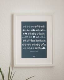 Cycling Is Beautiful - Poster Art Print A4 - thumbnail 1