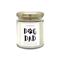 Dad Dog Gift, Lover Gift, Man & Candle, Mom Pet Candle, Custom Candle - thumbnail 2