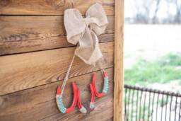 Horseshoe Wall Decor - Art Rustic Country Home - thumbnail 1