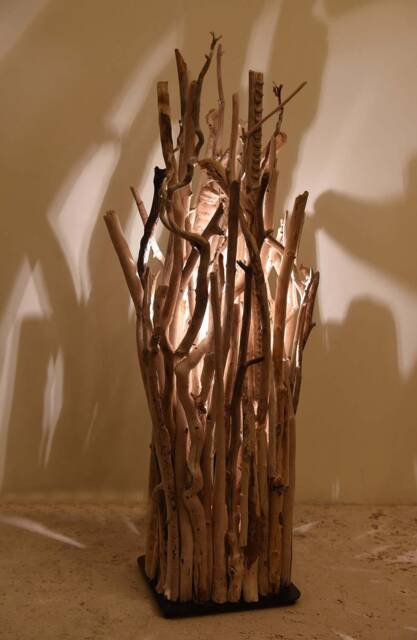 Driftwood Floor Lamp 42 - image 1