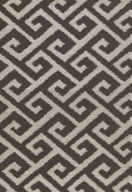 Yangtze Embroidery in Ebony/This Listing Is For One Pillow - image 1