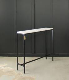 Handmade Mild Steel Framed Console Table Radiator Cover Sideboard Hallway Furniture