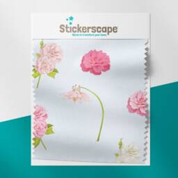 Whimsical Flowers Roller Blind, Children's Made To Measure, Fairy Blackout Blind - thumbnail 2