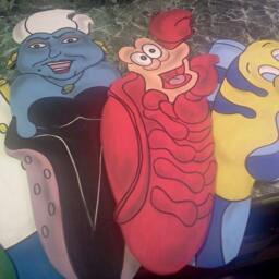 The Little Mermaid Childrens Ceiling Fan Blades For Bedrooms Nurseries Or Play Areas - thumbnail 3