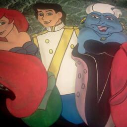 The Little Mermaid Childrens Ceiling Fan Blades For Bedrooms Nurseries Or Play Areas - thumbnail 2