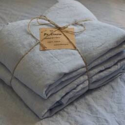 Linen Sheet Set/Linen Sheet Set Bedding Queen King 100% Set/ Shabby Chic Farmhouse - thumbnail 4