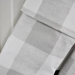 Buffalo Check Plaid, Anderson Chec, K Christmas Stocking, Personalized, French Grey, No.707, Farmhouse Style, Beige Home Decor, Neutral - thumbnail 3