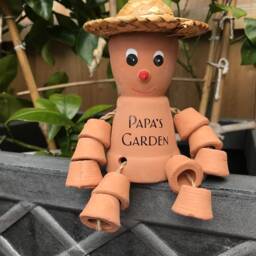 Personalised Plant Pot Man Dad's Garden Decor Gift Fathers Day Idea Grandad - thumbnail 2
