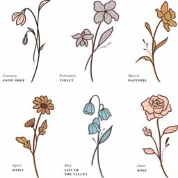 Personalised Birth Flower Musical Wall Hanging - Pull String Music Box New Baby Or Christening Gift Worldwide Shipping - thumbnail 4
