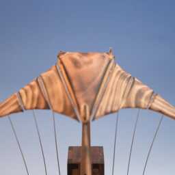 Flying Manta Ray Automata - Kinetic Sculpture Automaton Figurine Moving Art - thumbnail 4