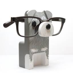 Schnauzer Dog Eyeglass Stand/Glasses Holder - thumbnail 2