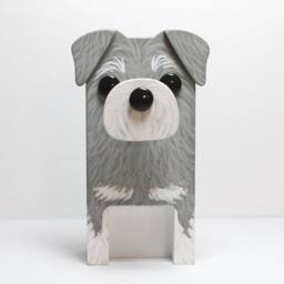 Schnauzer Dog Eyeglass Stand/Glasses Holder - thumbnail 3