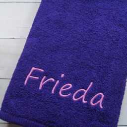 Personalized Towel With Name - Embroidered Terry Made Of 100% Cotton Gift Idea - 140233 - thumbnail 4