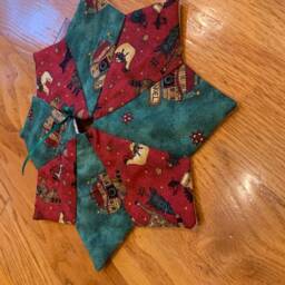 Christmas Tree Skirt, Noah's Ark, Debbie Mumm, Small, Quilted, Animals - thumbnail 2