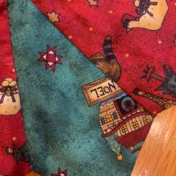 Christmas Tree Skirt, Noah's Ark, Debbie Mumm, Small, Quilted, Animals - thumbnail 3
