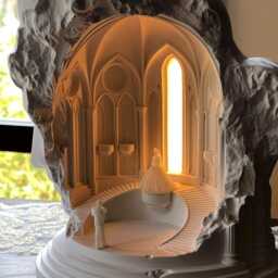 Wedding Dome Gypsum Lamp Diffuser Aromatherapy Led Desk