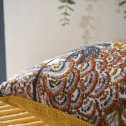 Custom Cushion Cover - Handmade in France Upholstery Fabric - thumbnail 4