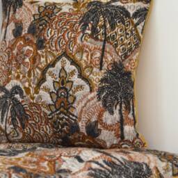 Custom Cushion Cover - Handmade in France Upholstery Fabric - thumbnail 3