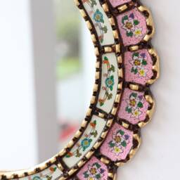 "Peruvian Mirrors ""Armoniosa Rosado 40cm" - thumbnail 3