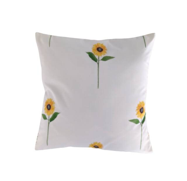 Yellow Sunflowers Garden Cushion Cover - image 1