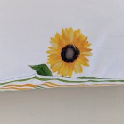 Yellow Sunflowers Garden Cushion Cover - thumbnail 2