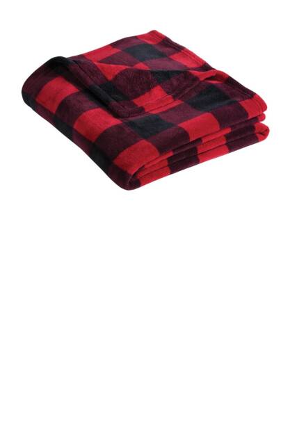 Personalized Ultra Plush Monogram Throw Blanket - Custom Dorm Room Or Housewarming Gift Soft Embroidered - image 1
